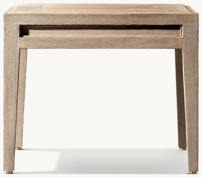 Greystone Teak Square Side Table