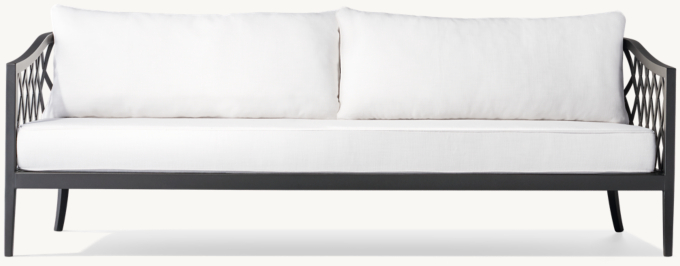 Greystone Cast Aluminum Sofa