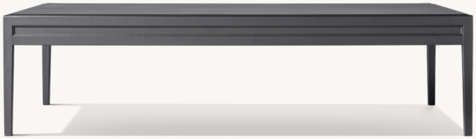 Greystone Cast Aluminum Rectangular Coffee Table