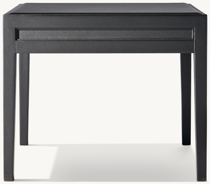 Greystone Cast Aluminum Square Side Table