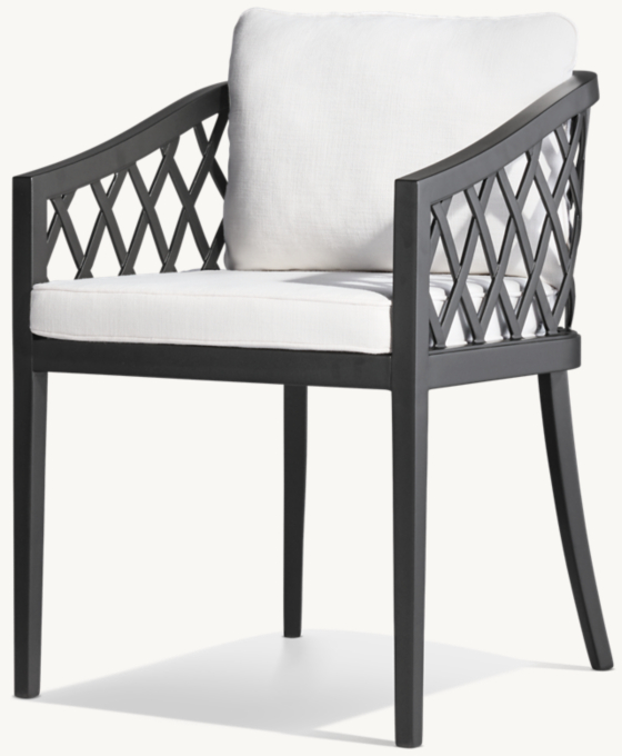 Greystone Cast Aluminum Dining Armchair