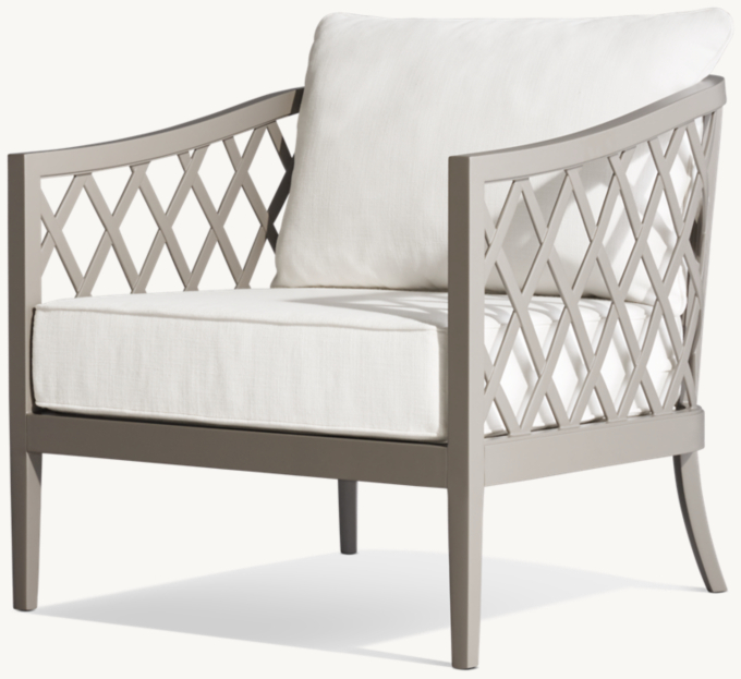 Greystone Cast Aluminum Lounge Chair