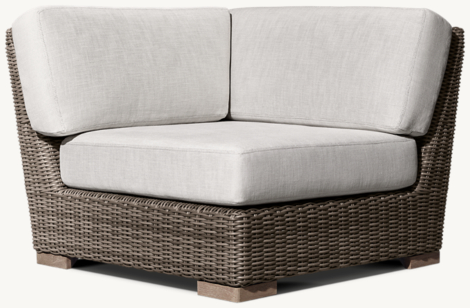 Biarritz Modular Corner Chair Frame | RH