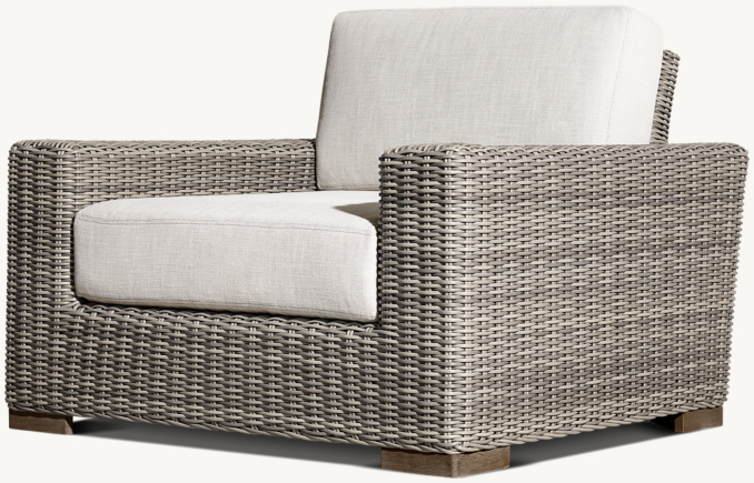 Three Quarter view of Biarritz Custom-Fit Outdoor Performance Furniture Covers 