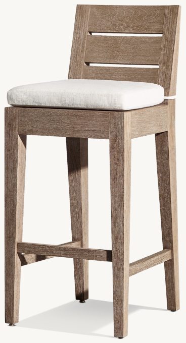 Belvedere Teak Bar & Counter Stool