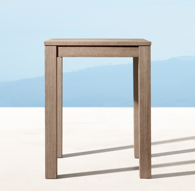 Belvedere Teak Bar Table