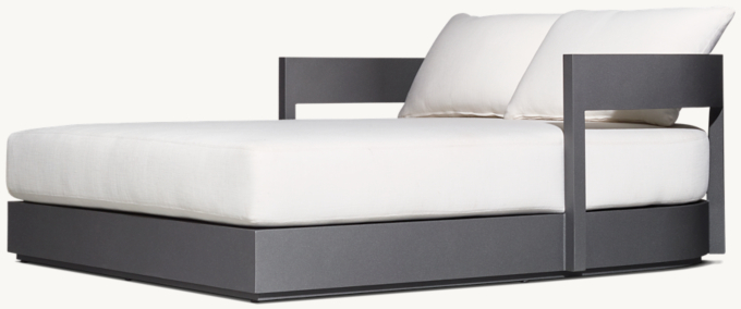 Balmain Aluminum Daybed