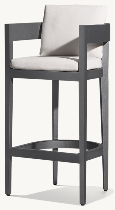 Balmain Aluminum Bar & Counter Stool