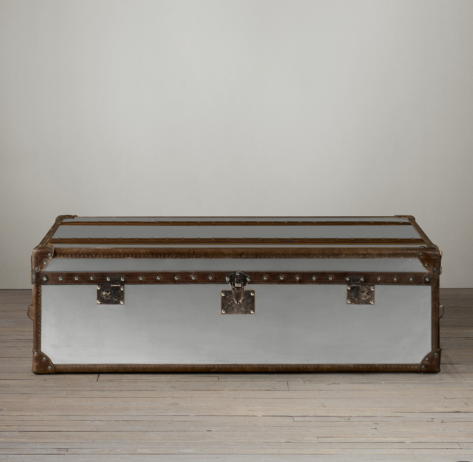 Restoration Hardware Mayfair Steamer coffee table for Sale in