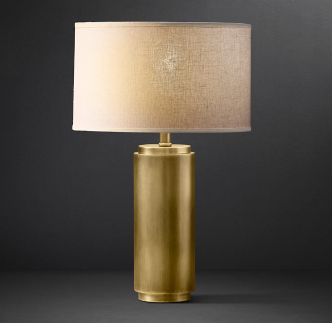 restoration hardware bedside lamps