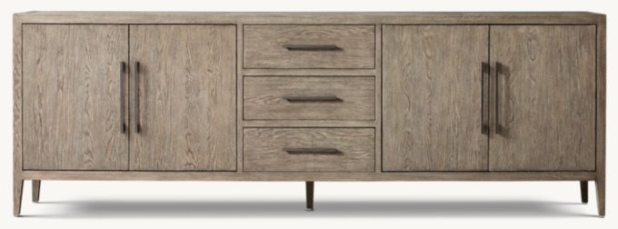 Shown in Grey Oak/Satin Pewter.