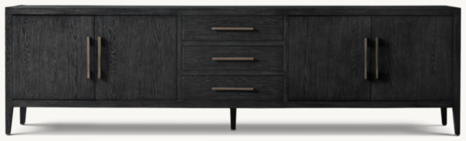 Shown in Black Oak/Satin Bronze.