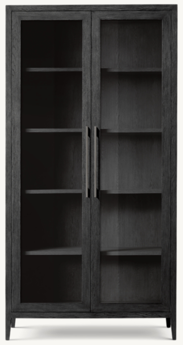 French Contemporary Glass Cabinet