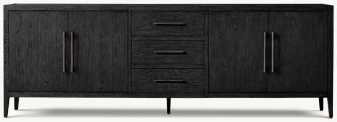 Shown in Black Oak/Satin Bronze.