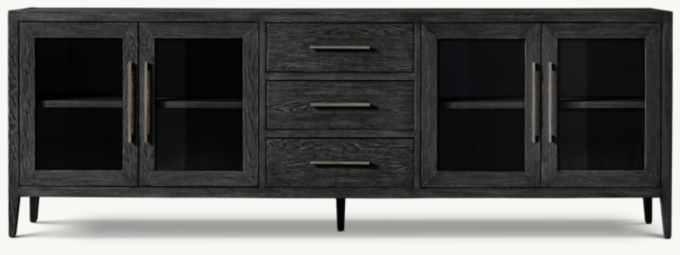 Shown in Black Oak/Satin Bronze.