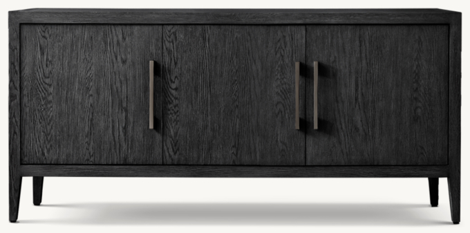 Rh media cabinet discount