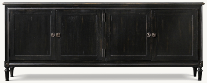 Front view of Maison 4-Door Sideboard 
