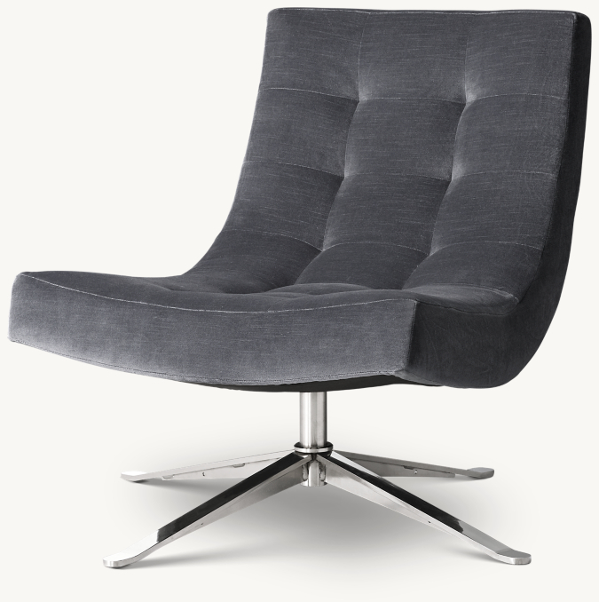 Carlton Swivel Chair | RH