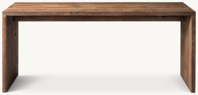 Oak Brule Waterfall Desk