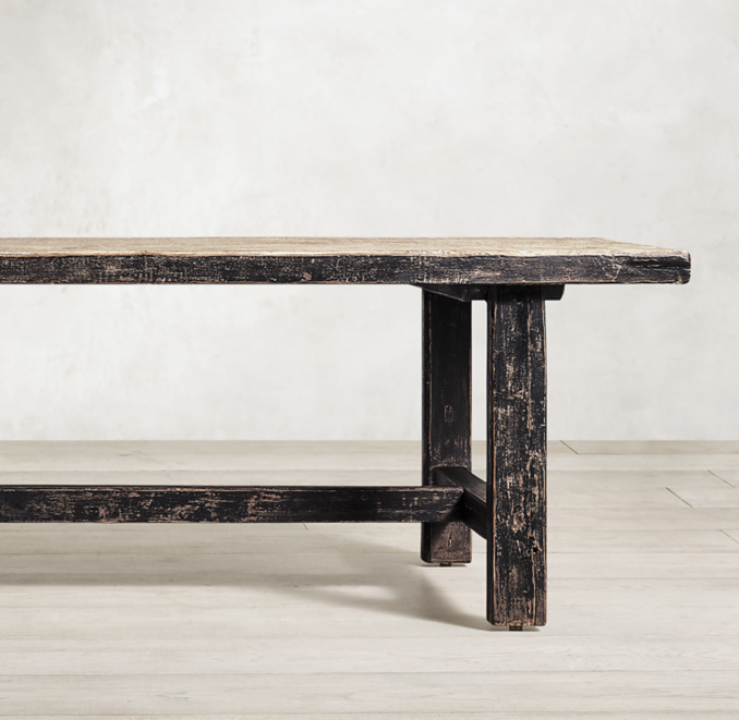 Detail view of Kasar Rectangular Dining Table 