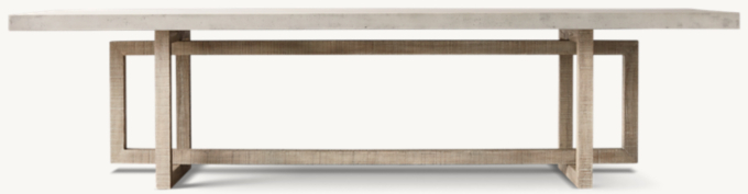 Heston Rectangular Dining Table RH Baby Child