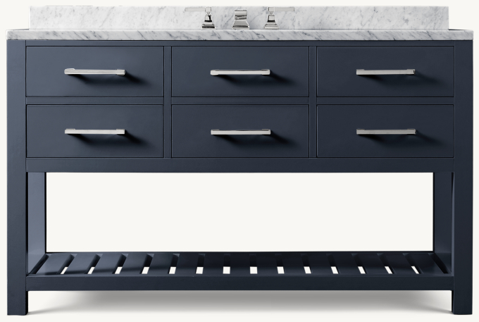 Hutton Single Extra-Wide Washstand