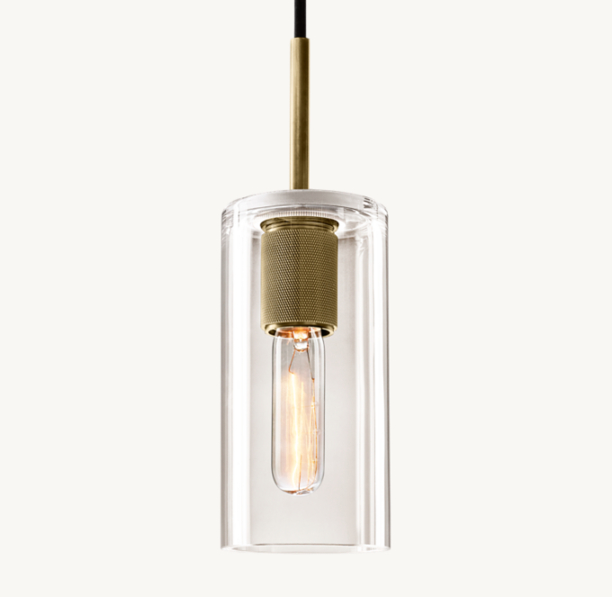 Utilitaire Cylinder Shade Pendant