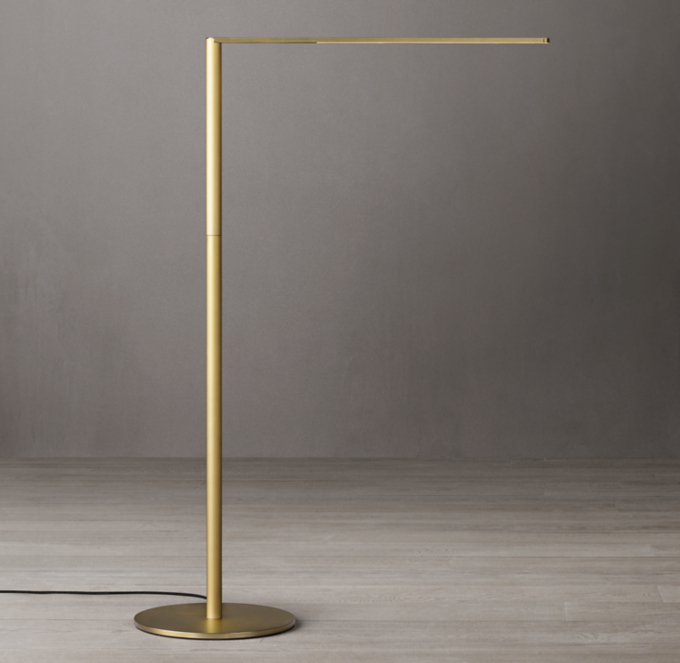 equo led task floor lamp