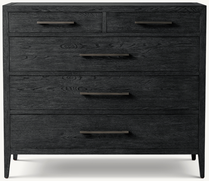 French Contemporary 5-Drawer Dresser