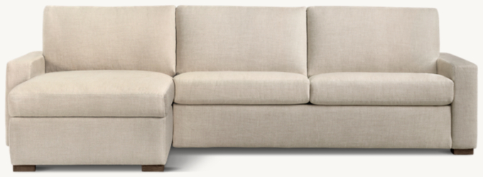 Maxwell Sleeper Left-Arm Sofa-Chaise Sectional