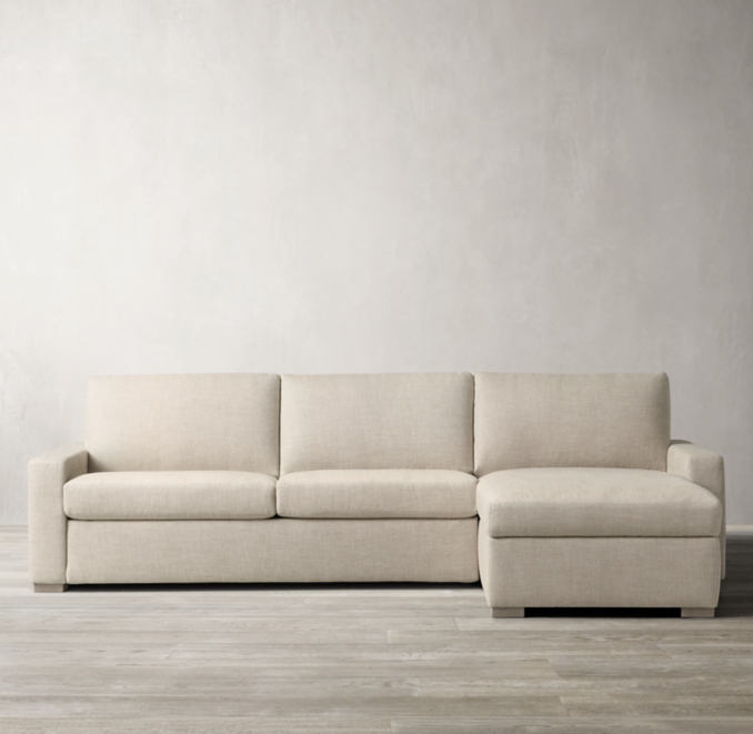 Maxwell Premium Sleeper RightArm SofaChaise Sectional