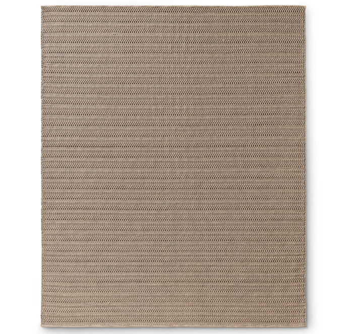 Braided Herringbone Outdoor Rug