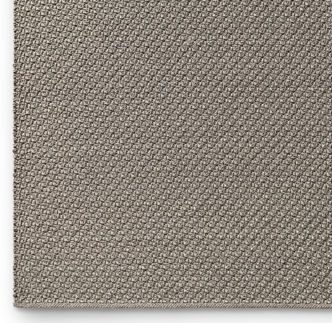 Textured Weave Outdoor Rug Swatch | RH