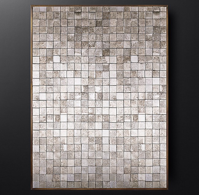 Antiqued Glass Mosaic Mirror - Home Decorators Collection Mosaic Mirror