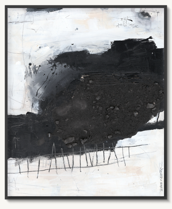 Front view of Daniela Schweinsberg: Composition In Black & White Iii For General Public 