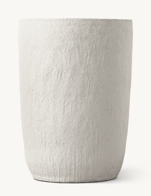 Textured Terra-Cotta Vessel - Tall