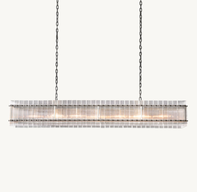 San Marco Rectangular Chandelier 72