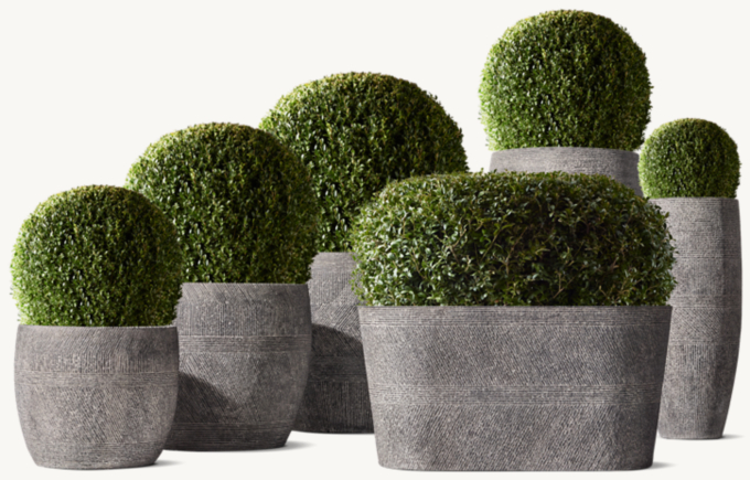 Vetro Round Planter