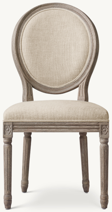 Restoration hardware louis online chair