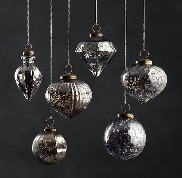 Vintage Handblown Glass Ornament Collection Smoke Vintage Handblown Glass Ornament Collection Smoke