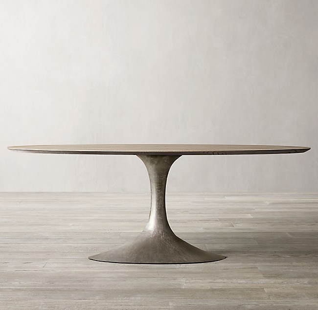 Aero Wood Oval Dining Table