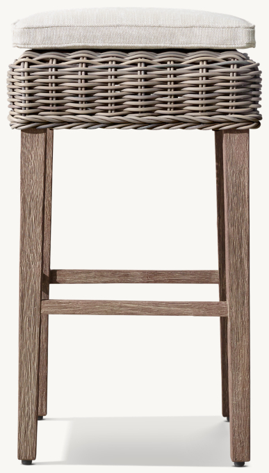 Restoration hardware rattan bar stools discount