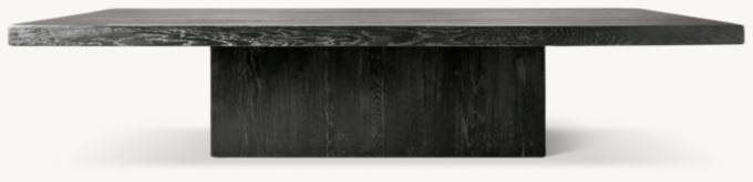 Reclaimed Oak Plinth Coffee Table