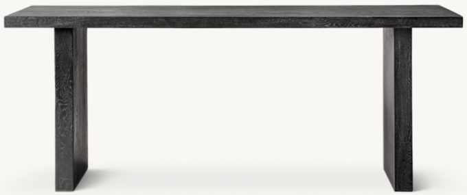 Reclaimed Oak Plank Console Table