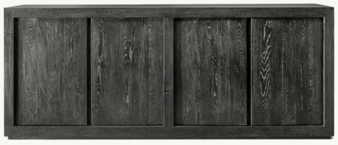 Reclaimed Oak 4-Door Sideboard