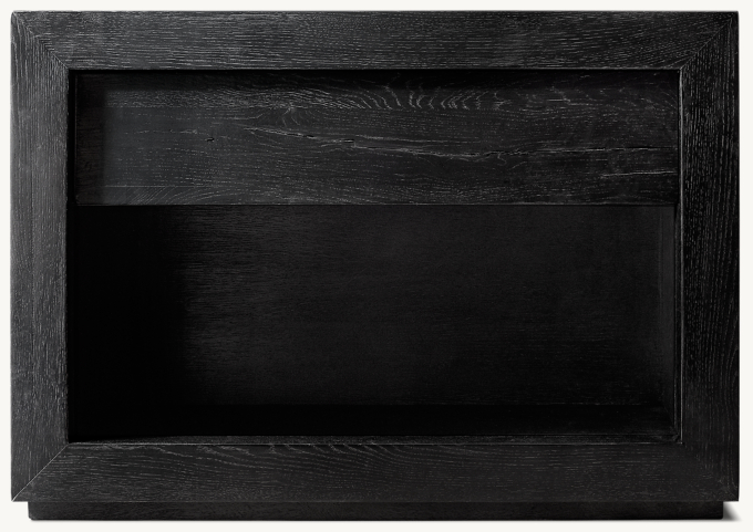 Reclaimed Oak Open Nightstand