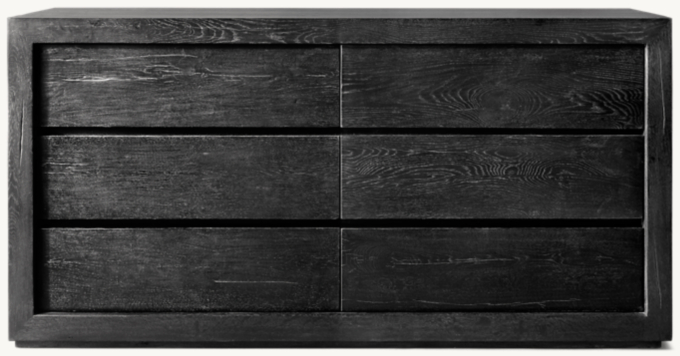 Reclaimed Oak 6-drawer Dresser