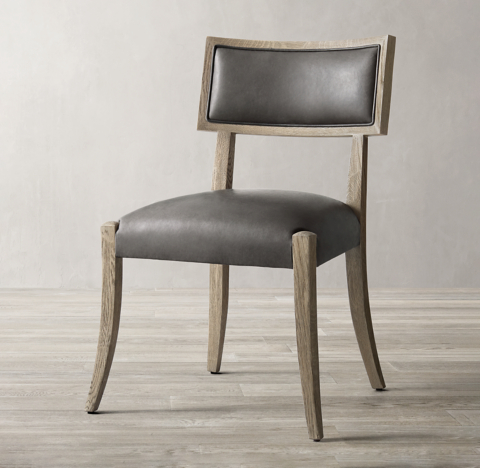 klismos dining chair rh