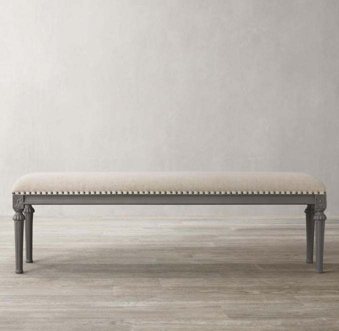 Maison Fabric EndofBed Bench
