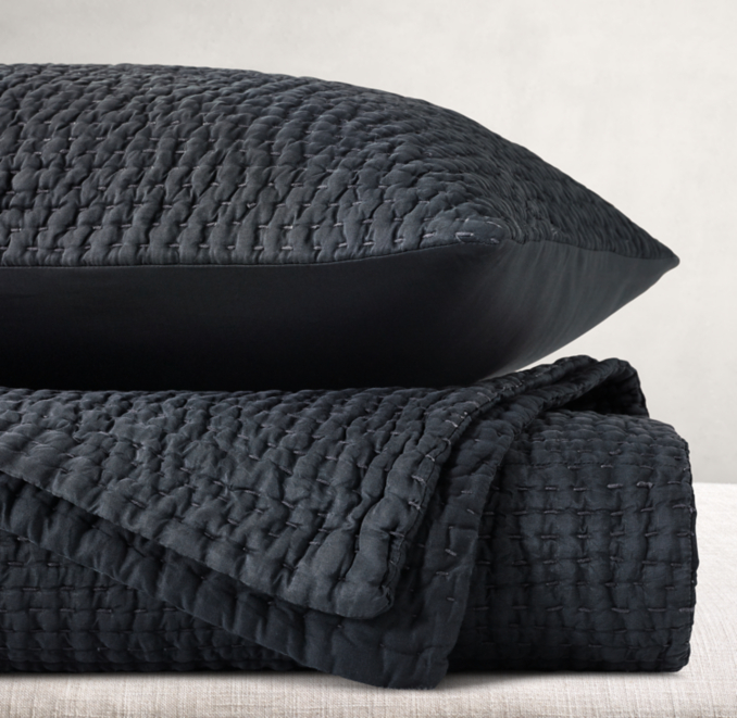 Silk Pick Stitch Quilt